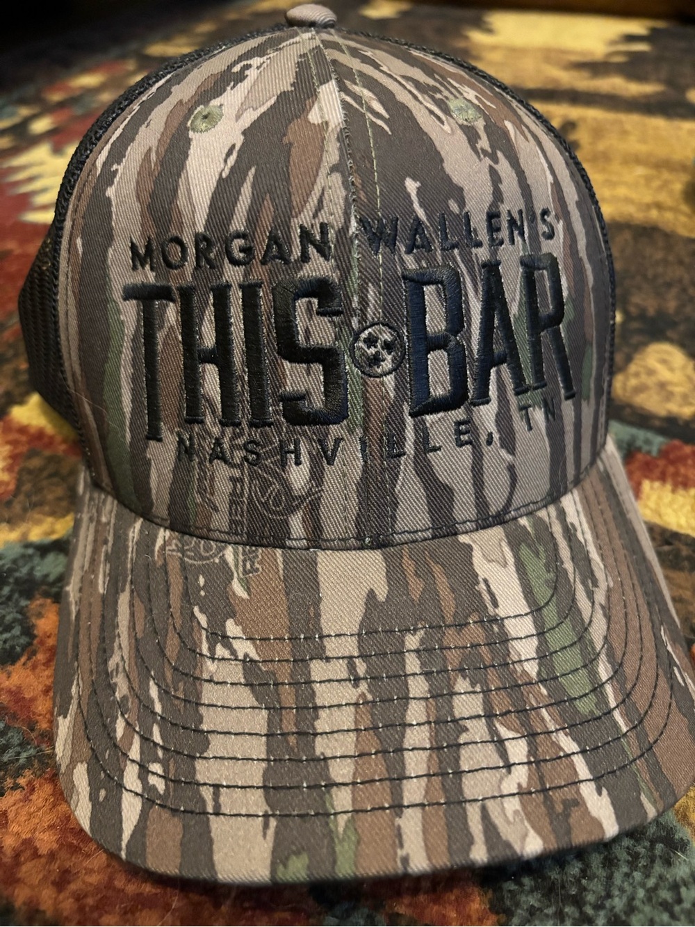 Morgan Wallen This Bar Camouflage Hat